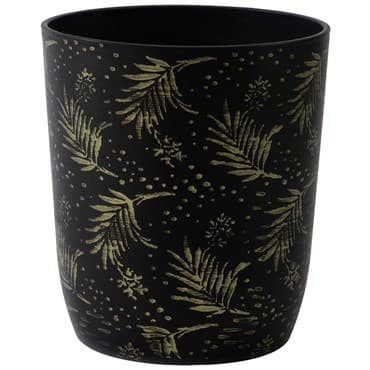 Gardener Select 15.35"x16.5" Mixed Stone Black Planter — photo 1 of 2