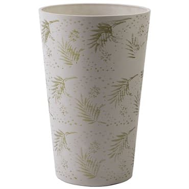 Gardener Select 12.2"x18.1" Mixed Stone White Planter — photo 1 of 2