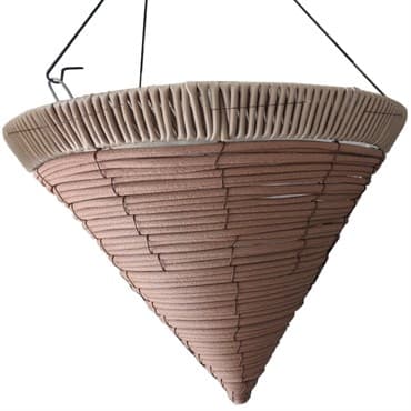 Gardener Select 14" Orange Cone Hanging Basket 20/CS — photo 1 of 2