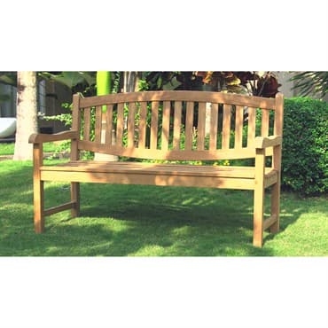 Gardener Select 5' Teak Lion Bench — photo 1 of 2
