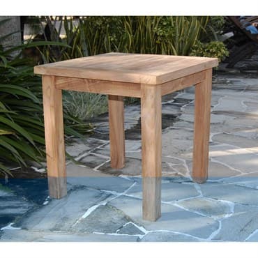 Gardener Select Teak Coffee Table Square — photo 1 of 2