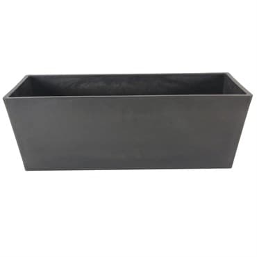 Gardener Select 19" Rectangle Balcony Planter Grey — photo 1 of 2