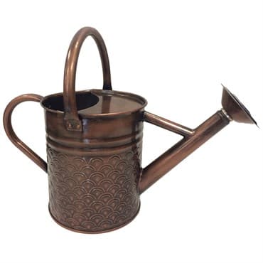 Gardener Select 4L 1.06G Watering Can Copper Finish Textured Pattern — photo 1 of 2