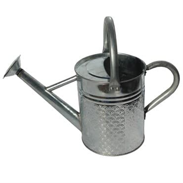 Gardener Select 4L 1.06G Watering Can Galvanized Finish Textured Pattern — photo 1 of 2