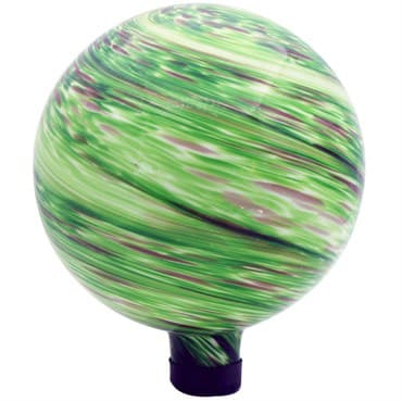 Gardener Select 10" Green Planet Glass Garden Globe — photo 1 of 2