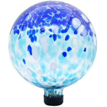 Gardener Select 10" Blue Gradient Glass Garden Globe — photo 1 of 2