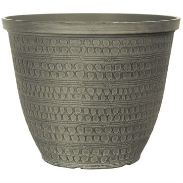 Grower Select 12.00 Ashbridges Planter Shaded Greystone 3gal 31/CS - 12in OD x 9.6in H — photo 1 of 2