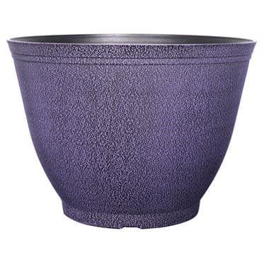 Grower Select 16.00 Sugared Sand Rimless Planter Wisteria 6.5gal 27/CS - 16.1in OD x 11.4in H x 9.1in BD — photo 1 of 2