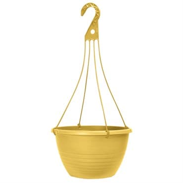Grower Select 13.00 Everest Hanging Basket, With 18in Hanger, Blush Sunglow, 64 per Case, 12.99in OD x 7.48in H, 2.8 Gallon — photo 1 of 2