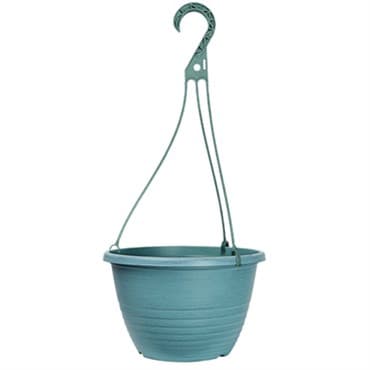 Grower Select 10.00 Everest Hanging Basket, With 18in Hanger, Blush Lagoon, 70 per Case, 10.08in OD x 6.99in H, 1.5 Gallon — photo 1 of 2