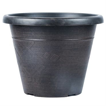 Grower Select 12.00 Beth Pot Red Wash 11.5 Liter 3.04gal 24/CS - 13.11in OD x 10.24in H — photo 1 of 2