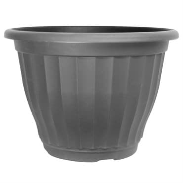 Grower Select 21.00 Castella Planter Aged Black 12.6gal 15/CS - 21in OD x 15in H — photo 1 of 2