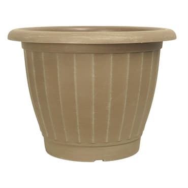 Grower Select 17.00 Castella Planter ACP Aged Cappuccino 7gal 29/CS - 17.3in OD x 12.6in H — photo 1 of 2