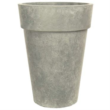 Grower Select 15.00 Euro Tall Planter Faux Concrete 9gal 4/CS - 15in OD x 20in H — photo 1 of 2