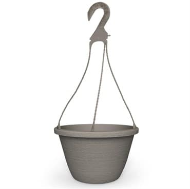 Grower Select 11.00 Zealand Hanging Basket Cool Grey 50/CS, 11in OD x 6.34in H, 1.55 Gallons — photo 1 of 2