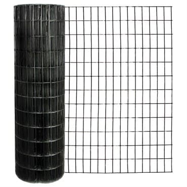 Origin Point 48"x100' 2x4 14 Gauge Black PVC Fence — photo 1 of 2