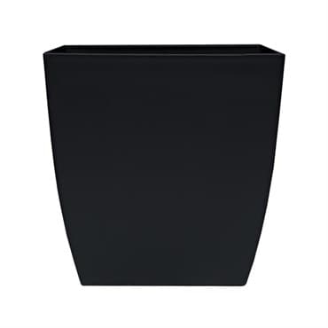 HC 8" Aria Square Planter Black — photo 1 of 2