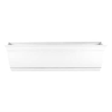 HC 24" Eclipse Window Box White — photo 1 of 2