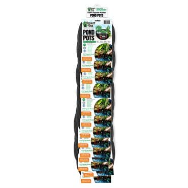 Smart Pot 12pc Pond Pot Black Asst Sizes Clip Strip (6 Each 2 gal 3 gal) — photo 1 of 2