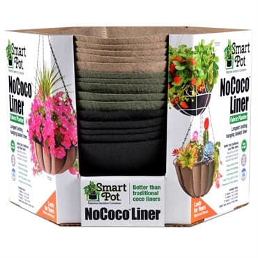 Smart Pot NoCoco 15pc Hanging Basket Liner 14" Asst — photo 1 of 2
