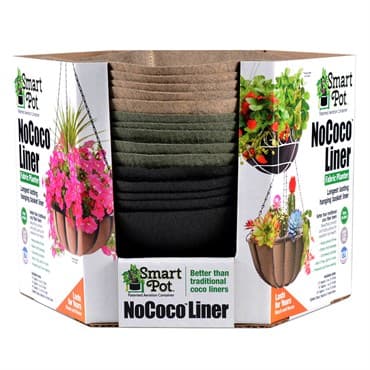Smart Pot NoCoco 15pc Hanging Basket Liner 16" Asst — photo 1 of 2