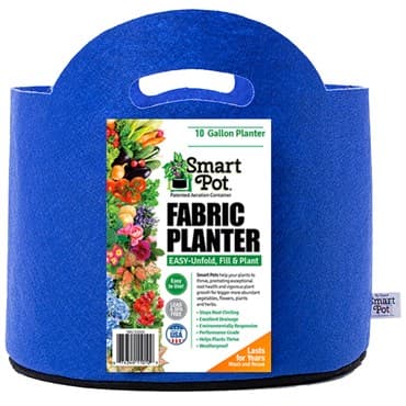 Smart Pot 12pc 10gal Berry Blue w/ Cut Handle — photo 1 of 2