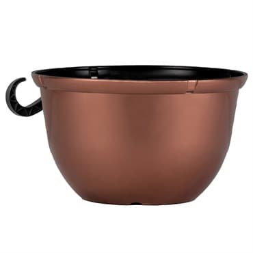 HC 12" Metallic Hanging Basket Copper — photo 1 of 2