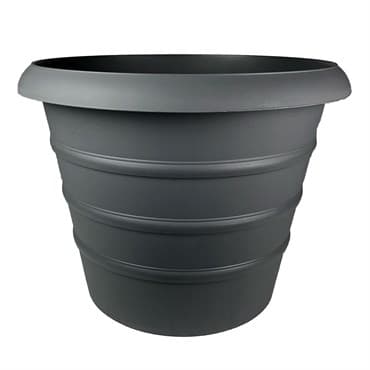 HC 12" Marina Planter Warm Gray — photo 1 of 2