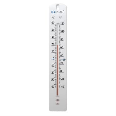Headwinds 15.5" EZ Read In/Out Thermometer White — photo 1 of 2