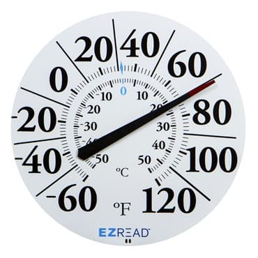 Headwind 12.5" EZ Read Dial Thermometer White — photo 1 of 2