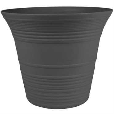 HC 12" Sedona Planter Warm Gray — photo 1 of 2