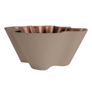 HC 8" Venus Free Form Bowl Vanilla Bisque — photo 1 of 2