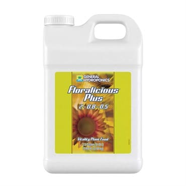 General Hydroponics 2.5gal Floralicious Plus 2-0.8-0.5 (2/CS) — photo 1 of 2
