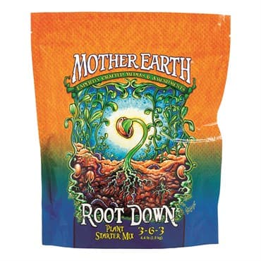 Mother Earth 4.4# Root Down Plant Starter Mix 3-6-3 (6/CS) — photo 1 of 2