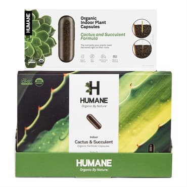 Humane 18pk Cactus & Succulent Organic Indoor Plant Food Capsules — photo 1 of 2