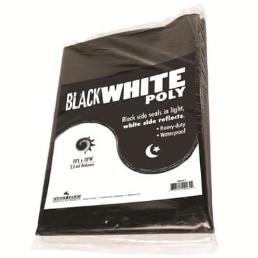 HDF B&W Poly 5.5 mil 10'x10' — photo 1 of 2