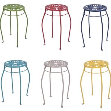 Innova 21" Uptown Plant Stand 6 Asst Colors — photo 1 of 2