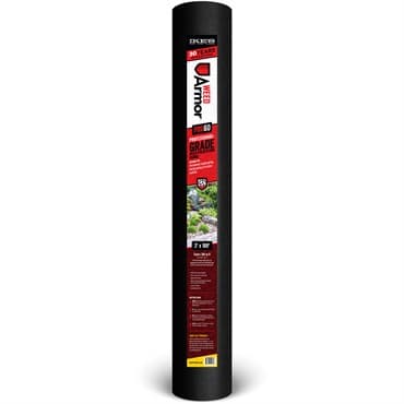 IKES 8'x250' Weed Armor Pro60 Prevention Fabric 30yr 5oz Woven & Punched — photo 1 of 2