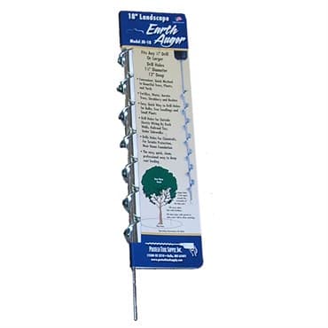 Jisco 18" Earth Auger 1-1/4" Hole Diameter — photo 1 of 2