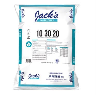 Jacks 10-30-20 Bloom 25Lb (80/Pl) — photo 1 of 2