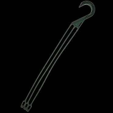 Landmark 19.00 Long Clip Plastic hanger 3 Strand Green 50 Per Bag — photo 1 of 2