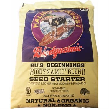 Malibu Compost 12qt Bu's Beginnings Biodynamic Seed Starter — photo 1 of 2