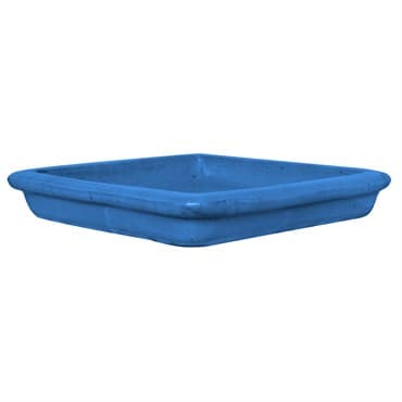 Michael Carr 15.7" Square Saucer Peacock — photo 1 of 2