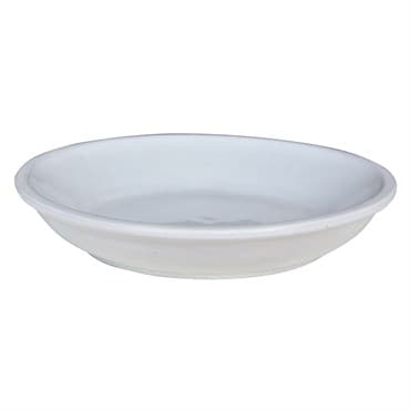 Michael Carr 19.3" Flared Round Saucer White — photo 1 of 2