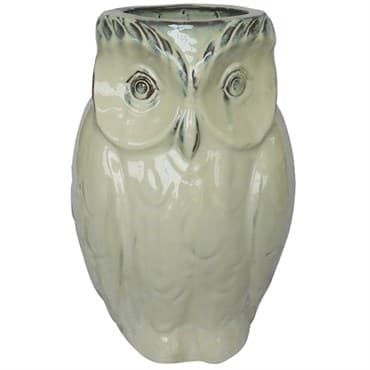 MCarr 18" Owl Planter Light Cream — photo 1 of 2