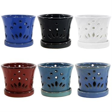 MCarr 12PC 5.1" Round Orchid Mixed Asst — photo 1 of 2