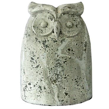 MCarr Large Owl Antique White — photo 1 of 2