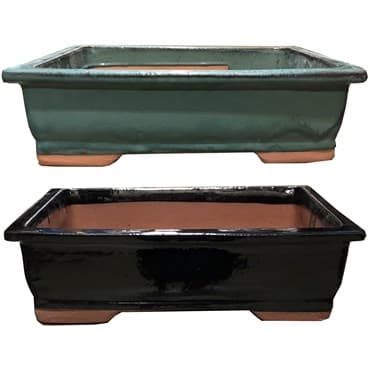 MCarr 2PC 16.6" Bonsai Planter Set Mixed Colors — photo 1 of 2