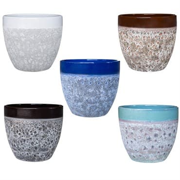 MCarr 81pc Glaze On Volcanic Planter Pallet Mixed Colors — photo 1 of 2