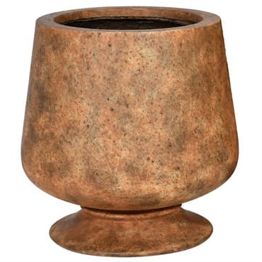 MCarr 16pc Ficonstone Short Snifter Urn Planter Pallet Antique Rust — photo 1 of 2